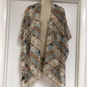 Boho poncho